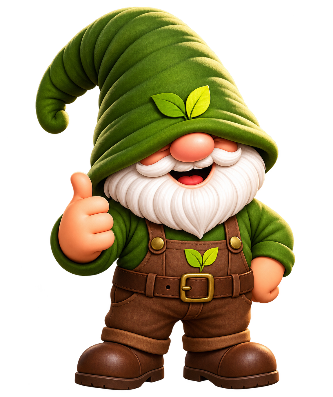Gus, the ListLeaf helper, giving a thumbs-up